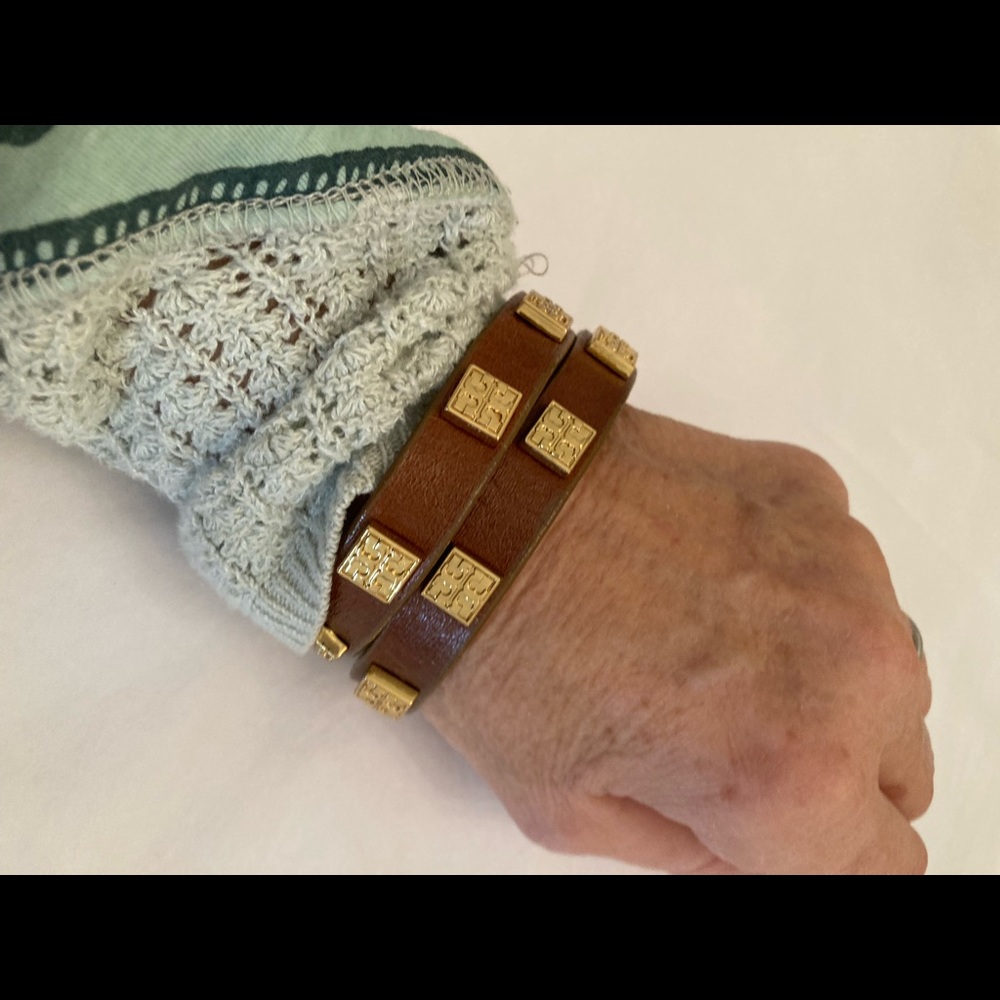 Tory Burch double wrap bracelet